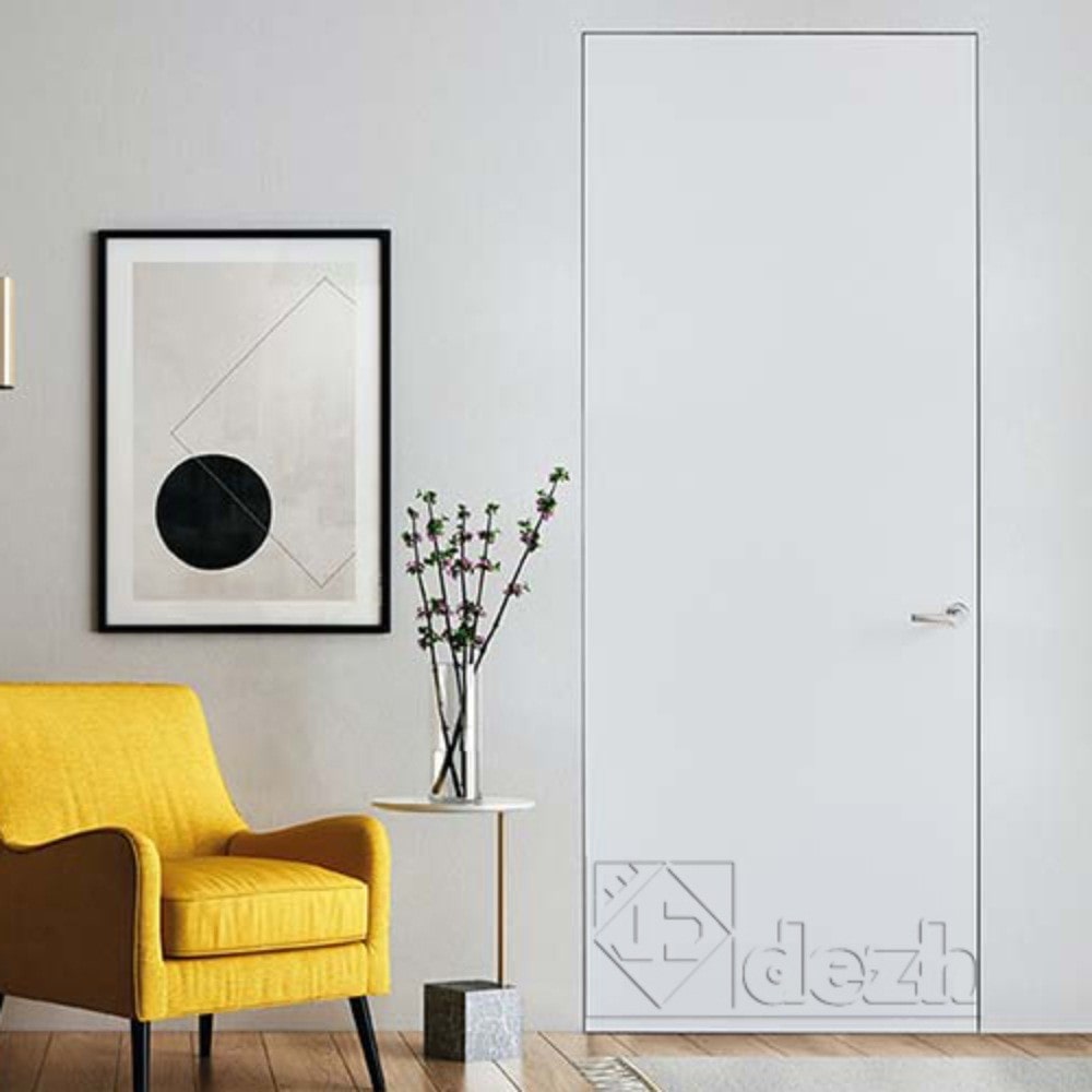 درب اتاقی 2 درب اتاقی فریم لس مدل DM-317